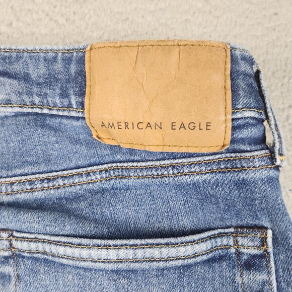 American Eagle Jeans Mens 28x30 Original Fit Straight Leg AirFlex+ Denim Pants - Picture 11 of 12
